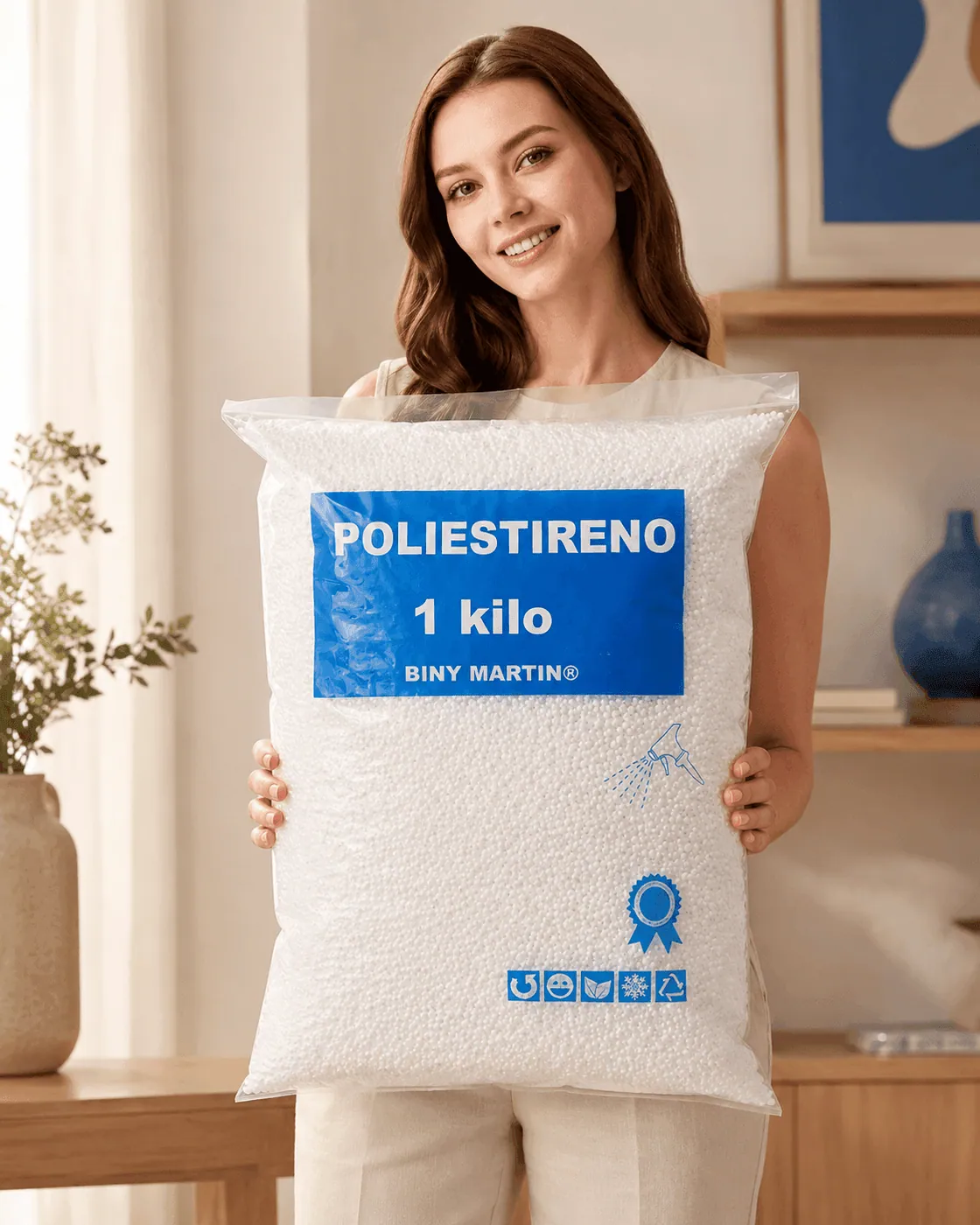 Relleno Poliestireno EPS 0.5 - Bolsa